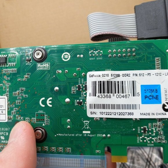 MSI Nvidia Geforce 210 computer card - Picture 7 of 7